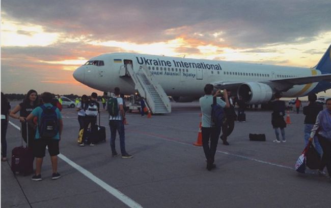 Boeing 767 МАУ совершил вынужденную посадку в аэропорту Борисполь