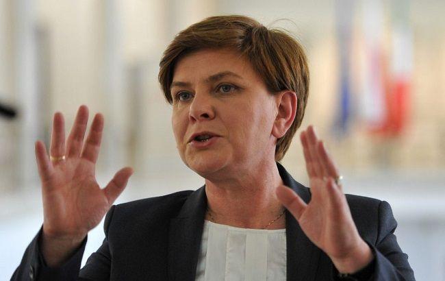 Премьер Польши заявила, что страна приняла около 1 млн мигрантов из Украины