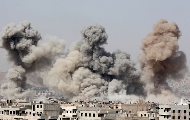В результате авиаудара в Сирии погибло 80 человек