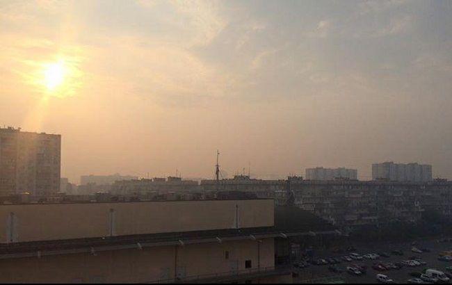 Содержание вредных веществ в воздухе из-за пожара под Киевом уменьшилось, - СЭС