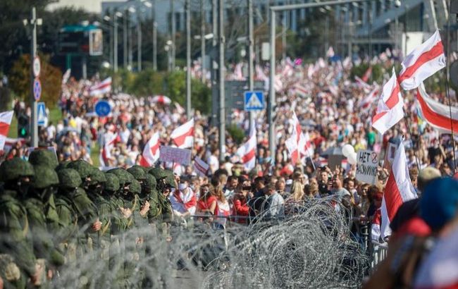 На акции протеста в Минске уже задержали 125 человек, - МВД Беларуси