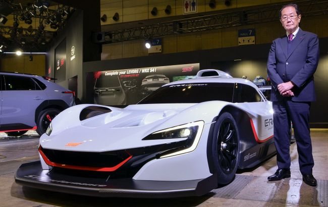 Первый электрический суперкар Subaru: на автосалоне в Токио представлен 1088-сильный STI E-RA