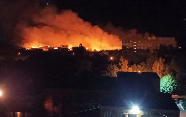 В оккупированном Алчевске российская ПВО поразила саму себя (видео)