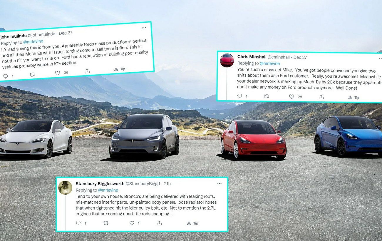 За собою дивись: один із босів Ford потролив Tesla і був розкритикований фанатами обох марок