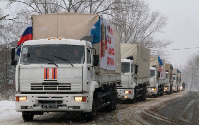 РФ отправит пятидесятый "гумконвой" на Донбасс 24 марта