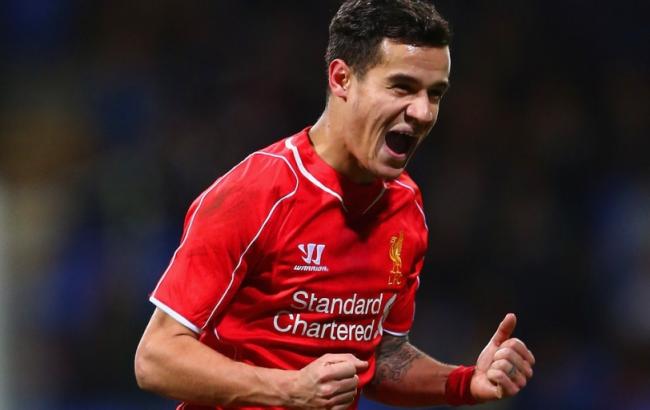 Экс-игрок "Ливерпуля" Коутиньо получит медаль за Лигу чемпионов