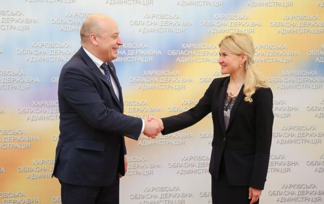 Світлична та Ланчінскас обговорили безпекові програми у Харківській області