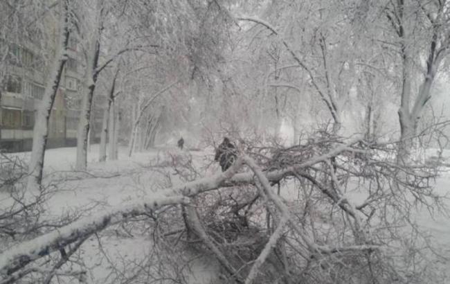 В Харьковской области непогода обесточила более 100 котельных