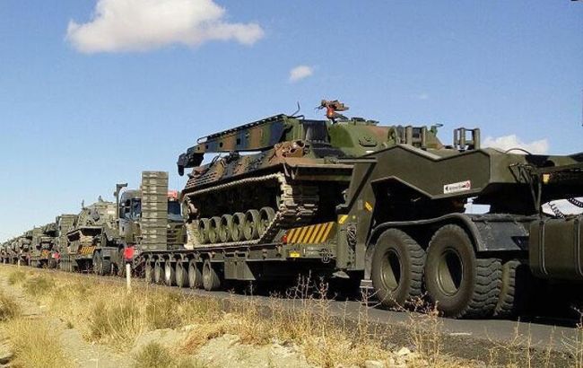 Турция стягивает военную технику к границе с Ираком