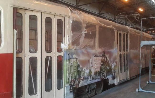 Ко Дню Киева в столице запустят арт-трамвай