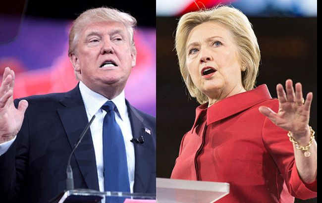 За 2 дня до выборов Клинтон сохраняет 5% опережение Трампа, - опрос