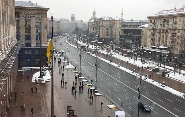 Движение транспорта по Крещатику запретят на 5 дней