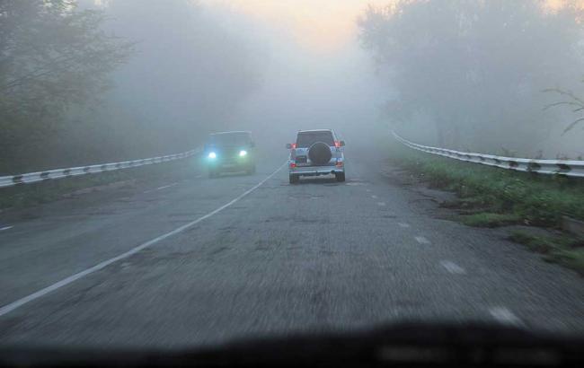 КГГА предупреждает о тумане в Киеве ночью и утром