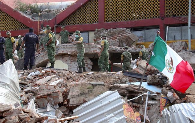 Землетрясение в Мексике: число погибших возросло до 96 человек