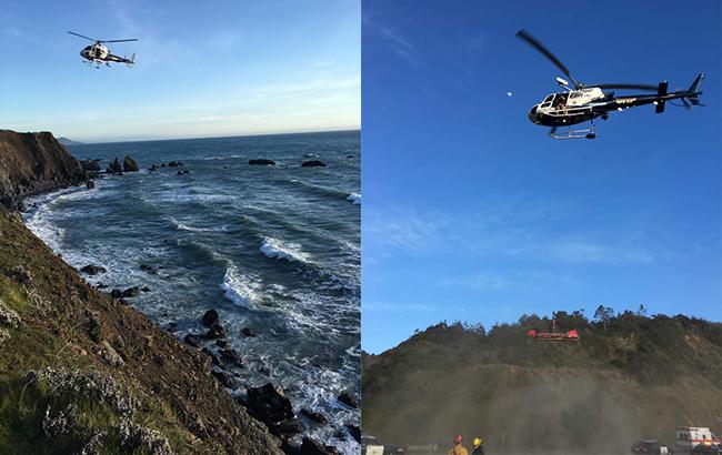 В США машина упала в море, погибло пять человек