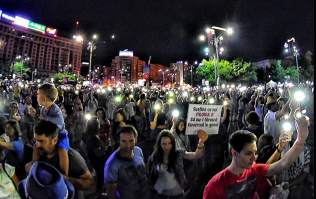 В Румынии состоялись многотысячные акции протеста против судебной реформы