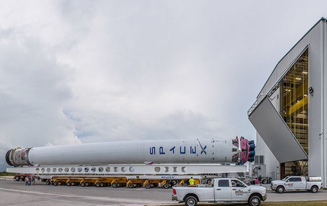 У США під час випробувань двигуна для ракети Falcon 9 відбувся вибух