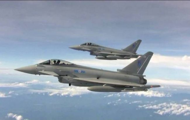 Британские истребители перехватили российские Су-30 над Балтийским морем