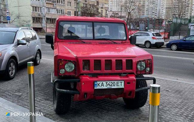 У Києві помітили перший "китайський Хаммер": скільки він коштує