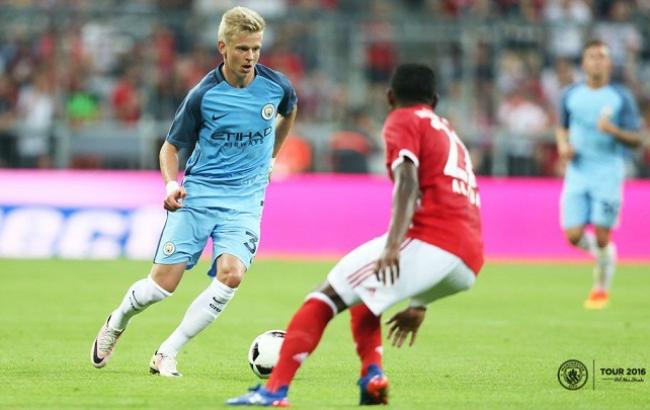 Украинец Зинченко дебютировал за "Манчестер Сити"