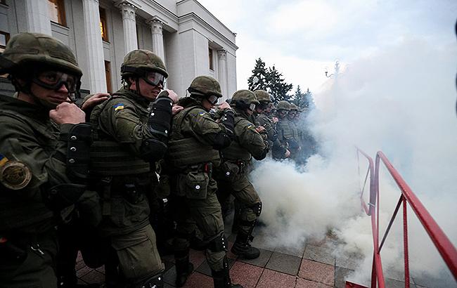 Столкновения под Радой: опубликовано видео