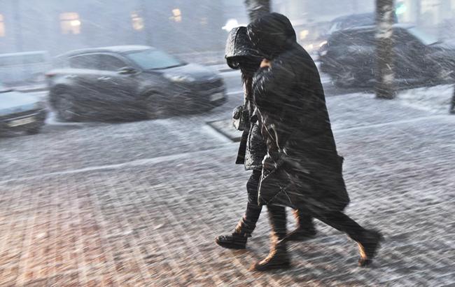 Погода на сегодня: температура от -8, местами мокрый снег с дождем