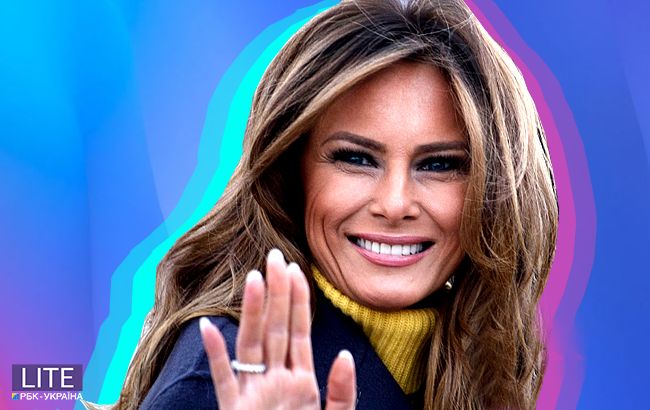 Мелания Трамп в лаковом плаще и замшевых сапогах перевоплотилась в героиню культовой "Матрицы"