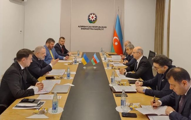 Україна пропонує Азербайджану зберігати газ у своїх сховищах: підписали дорожню карту