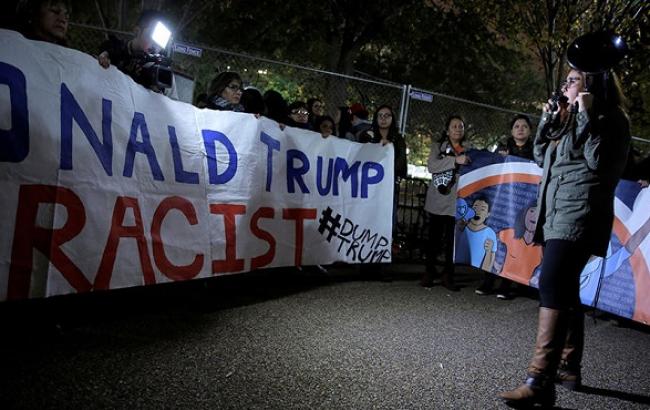 Протесты в США против победы Трампа: подробности