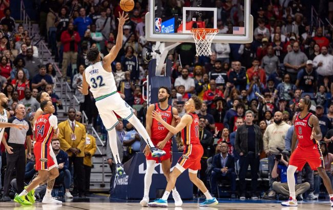 Геймвінер форварда "Міннесоти" засмутив Луїзіану: момент дня в НБА