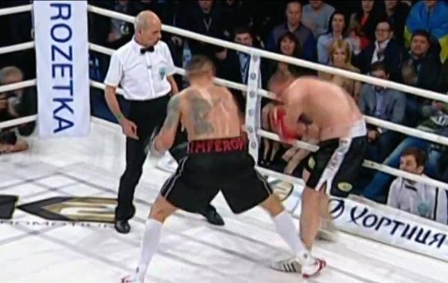 Усик победил Князева техническим нокаутом (видео)