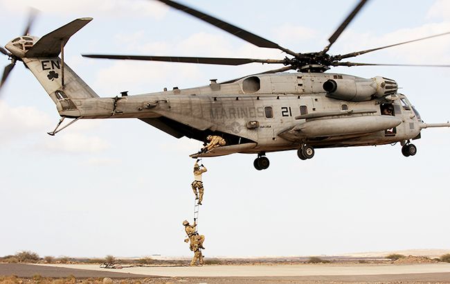 В США разбился военный вертолет, есть погибшие