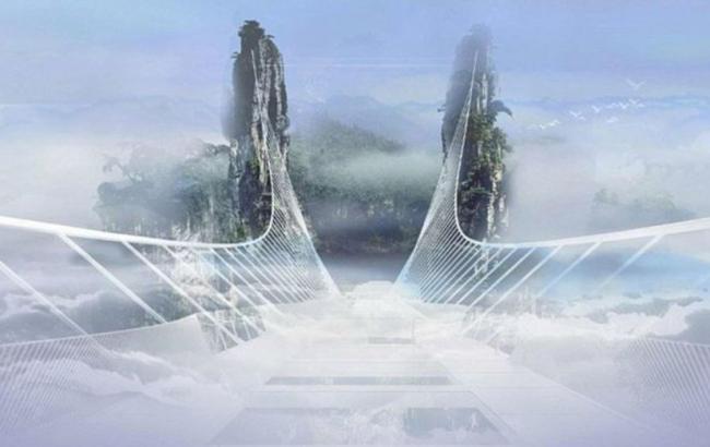 В Китае построят самый длинный и самый высокий в мире стеклянный мост