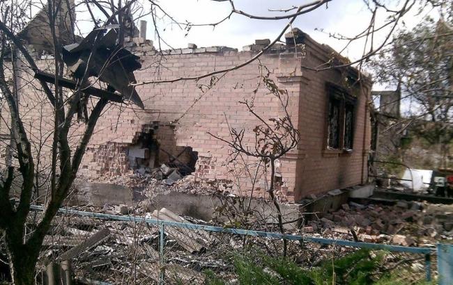 Обстрел Водяного: опубликовано видео обстрела населенного пункта