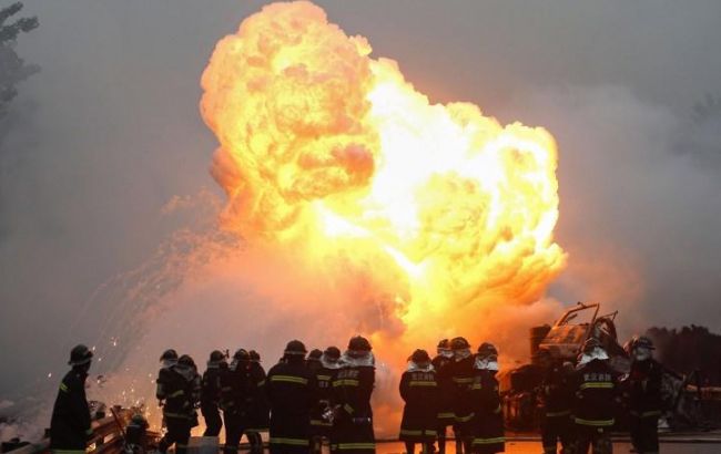 В Китае на заводе прогремел мощный взрыв