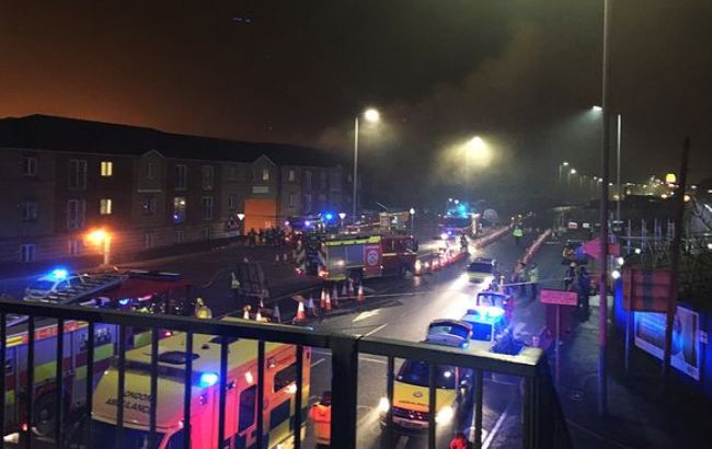 В Лондоне в многоквартирном доме прогремел взрыв