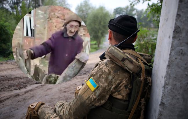"Даст фору многим молодым": ВСУ показали, как спасали бабушку во время обстрела