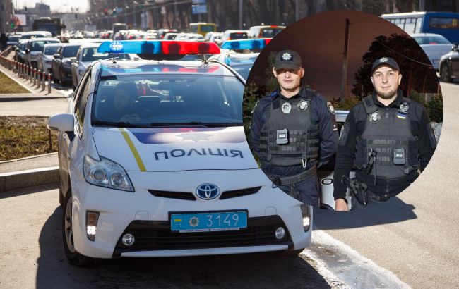 Во Львове патрульные в час пик помогли родителям доставить маленького мальчика в больницу (фото)