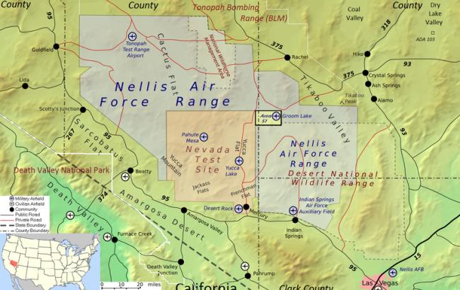 В США разбился российский истребитель на секретных учениях в Неваде