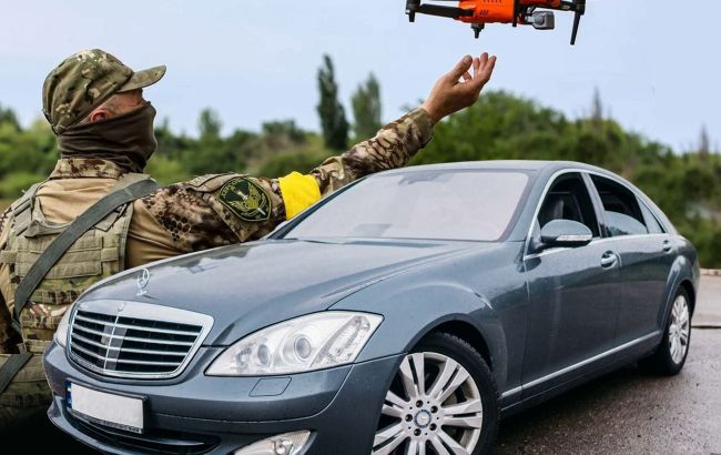 Бійці ЗСУ розігрують Mercedes S-класу, щоб зібрати гроші на дрони