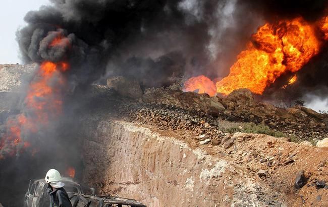 В Сирии произошла серия взрывов возле военной авиабазы
