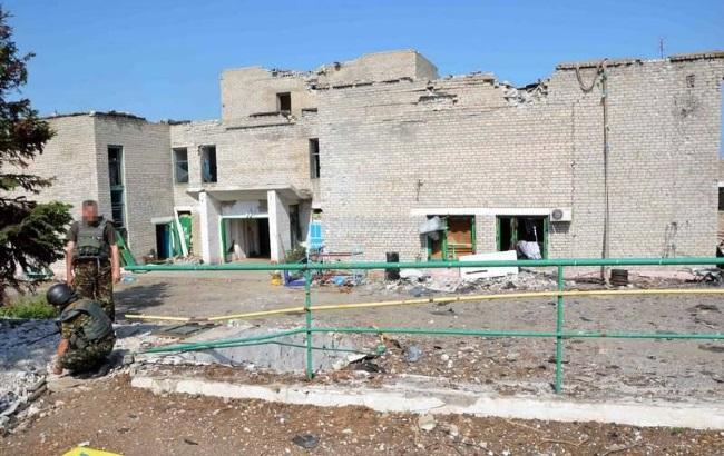 Фото разрушенного после сражений Широкино