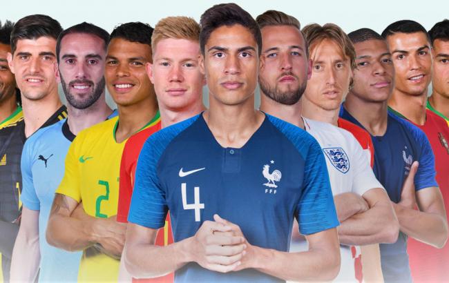 ФИФА объявила символическую сборную ЧМ-2018 по версии болельщиков