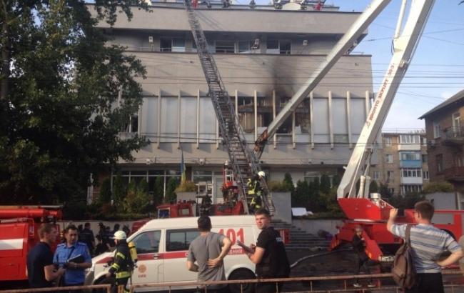 Поджог "Интера": прокуратура передала дело СБУ