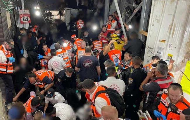 В Израиле десятки людей погибли в давке на религиозном празднике