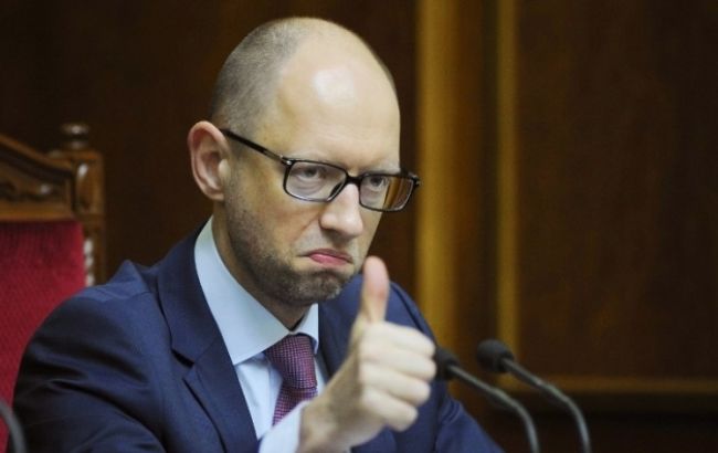 Яценюк Коморовскому: вы вдохновили Раду проголосовать за закон о рынке газа