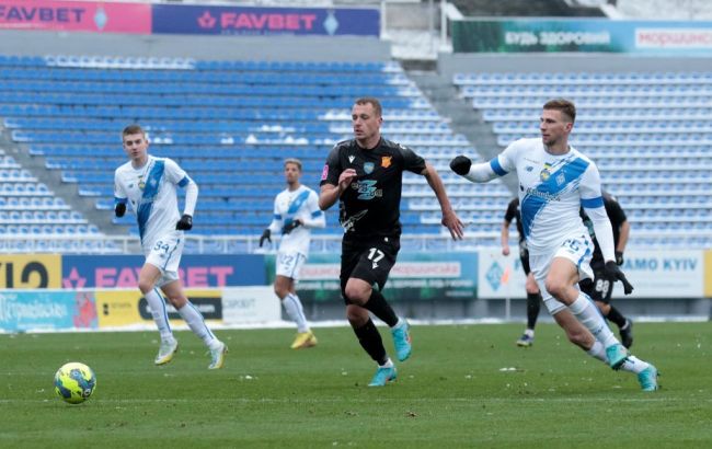 "Динамо" обыграло "Ингулец" в перенесенном матче УПЛ и поднялось в топ-4 первенства